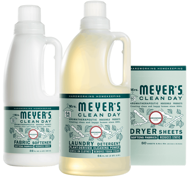 Mrs. Meyer's Birchwood Laundry Set