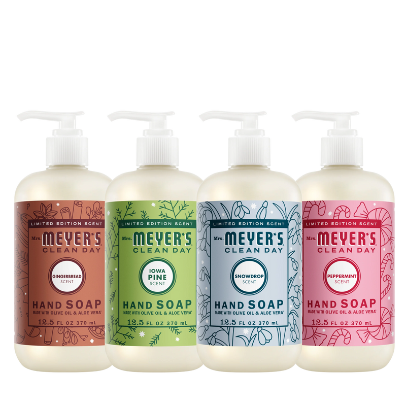 Mrs. Meyer's Holiday Seasonal Hand Soap Collection