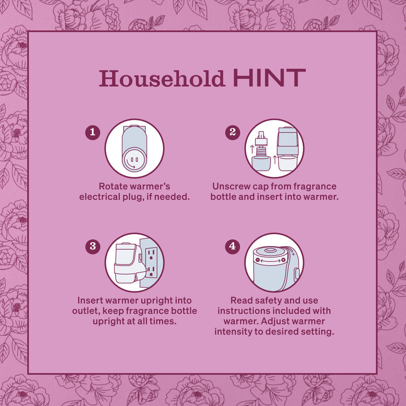 Peony Plug In Scented Oil Refill 2-Pack