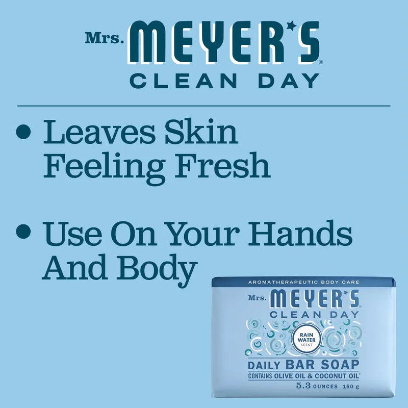 Mrs. Meyer's Rain Water Daily Bar Soap